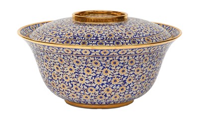 Lot 418 - A Large Thai Porcelain Bowl and Cover,...