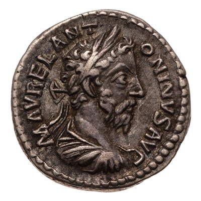 Lot 10 - Roman Imperial, Marcus Aurelius Denarius, Rome...