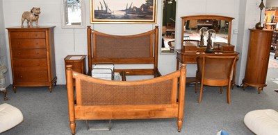 Lot 484 - A Barker and Stone House Six Piece Bedroom...