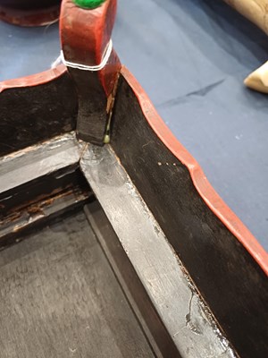 Lot 69 - A Chinese Cinnabar Lacquer Stand, Qing Dynasty,...