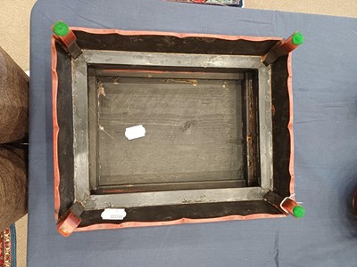 Lot 69 - A Chinese Cinnabar Lacquer Stand, Qing Dynasty,...