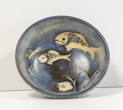 Lot 506 - William Moorcroft (1872-1945): A Fish Pattern...