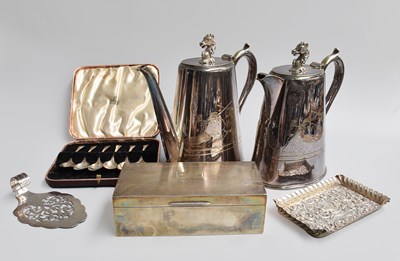 Lot 116 - A Collection of Assorted Silver and Silver...