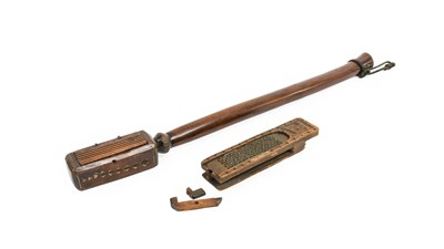 Lot 161 - A Treen Snuff Box, 17th century, possibly...