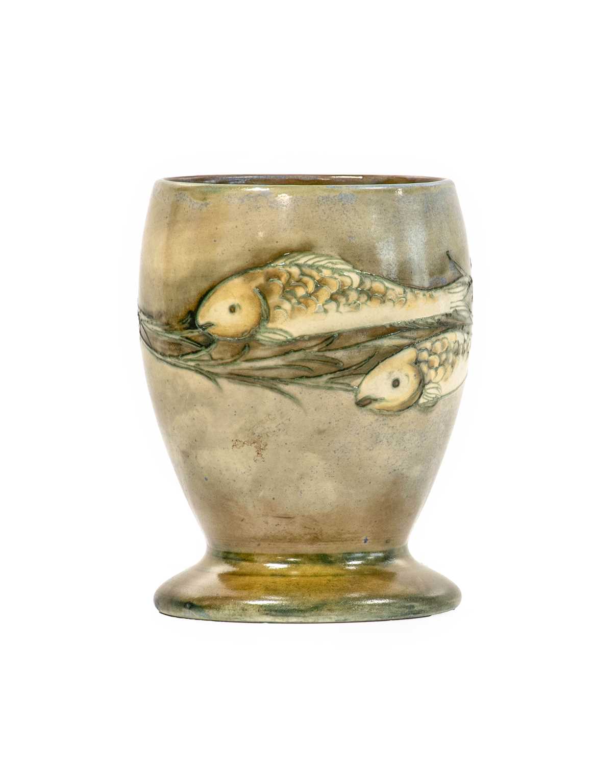 Lot 505 - William Moorcroft (1872-1945): A Fish Pattern...