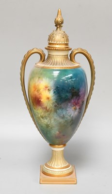 Lot 221 - A Royal Doulton Porcelain Lucian Ware Vase and...