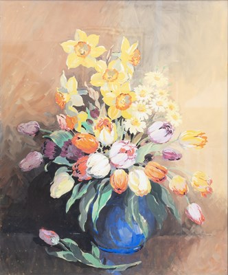 Lot 1101 - * Butler (20th century) Still life of a vase...