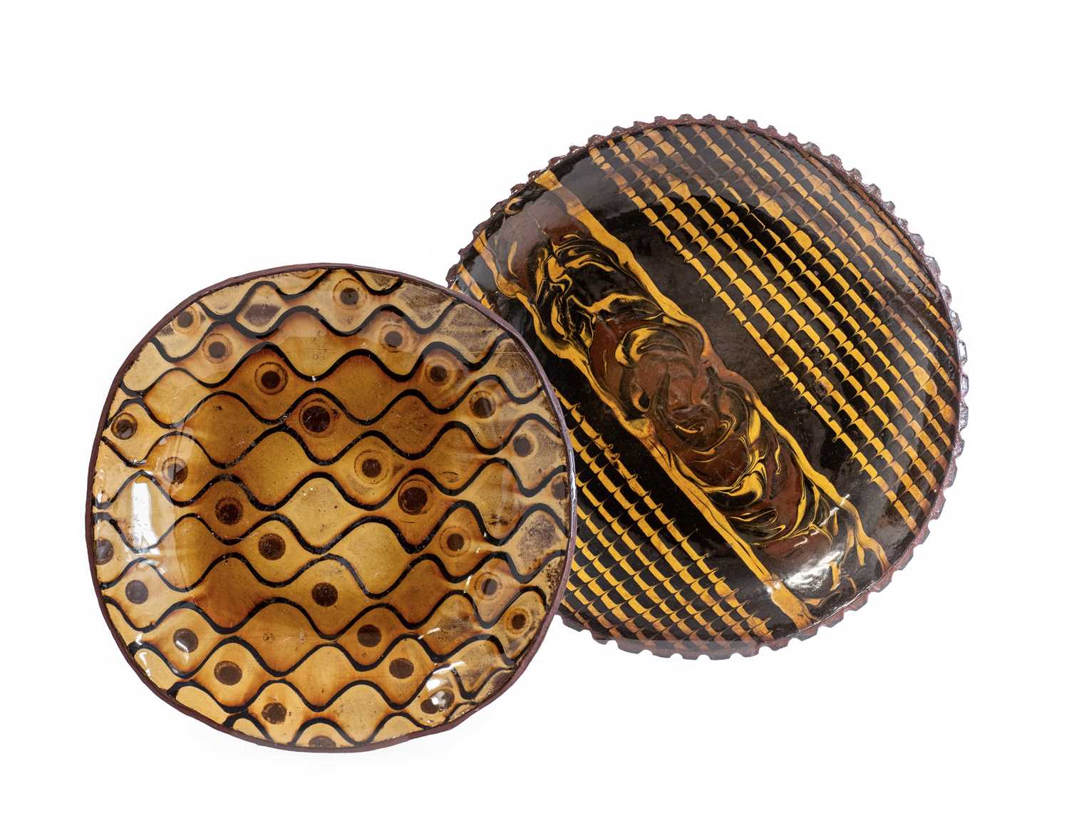 Lot 551 - Stephen Parry (b.1950): A Slipware Circular...