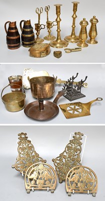 Lot 219 - A Collection of 18th Century and Later Metal...