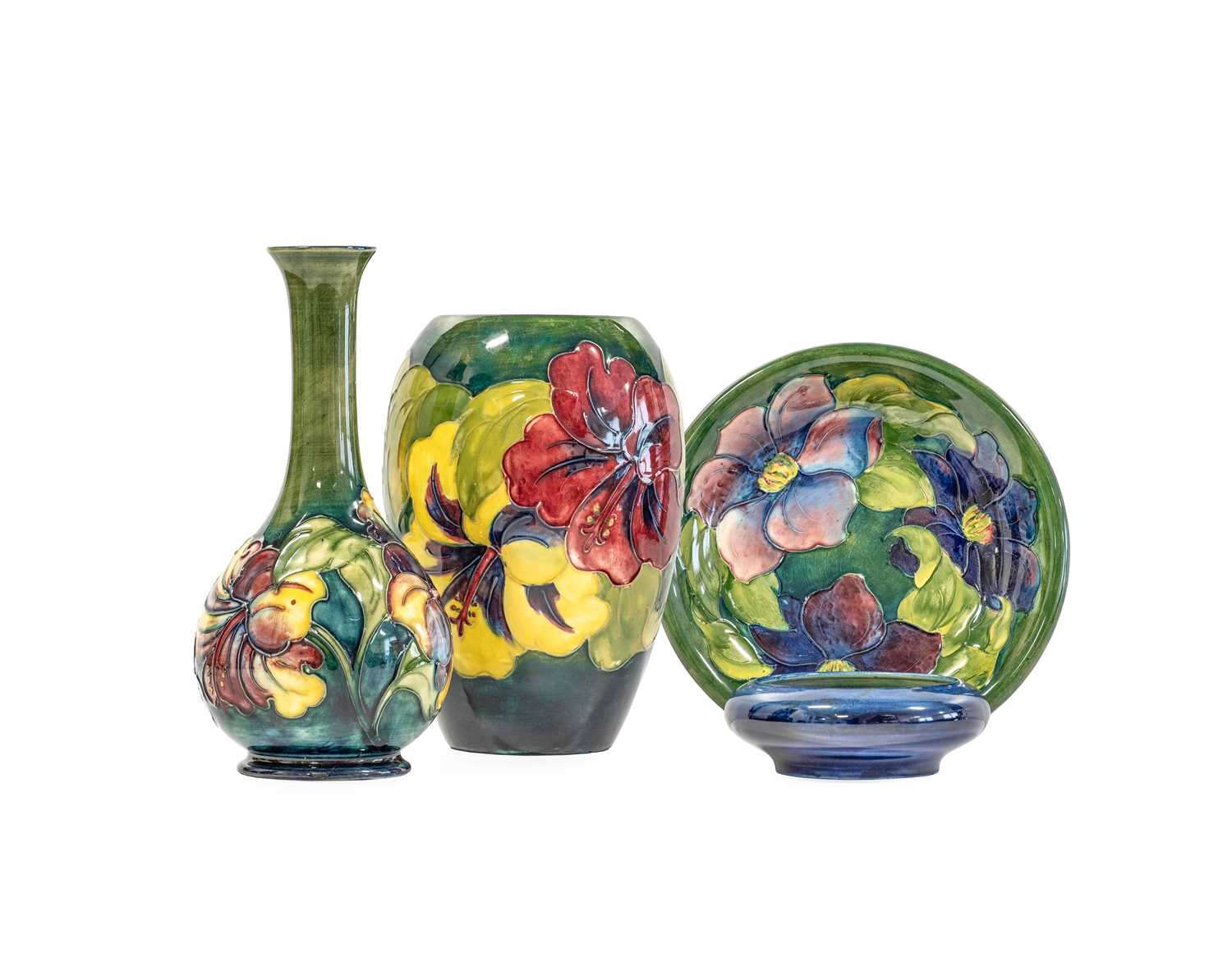 Lot 513 - Walter Moorcroft (1917-2002): A Hibiscus...