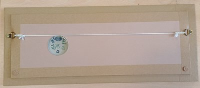 Lot 517 - Modern Moorcroft Double Take Carp Plaque,...