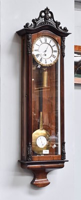 Lot 398 - A Vienna Type Wall Timepiece, circa 1870,...