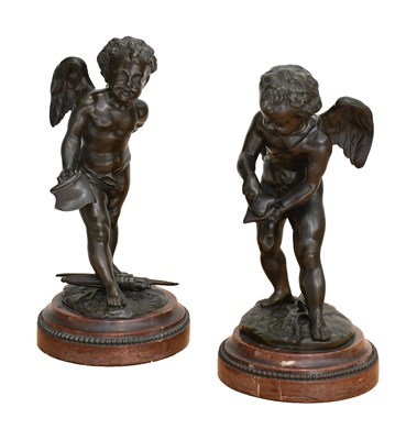 Lot 164 - After Édouard Drouot (1859-1945): A Pair of...