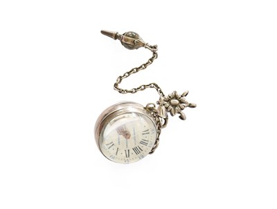Lot 346 - An Unusual Magnified Ball Pendant Watch,...