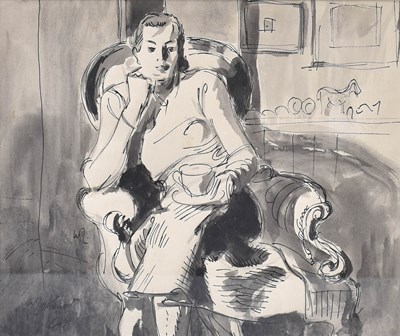 Lot 168 - British School (20th Century) Sketch of a...