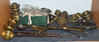 Lot 73 - A Collection of 18th Century and Later Metal...