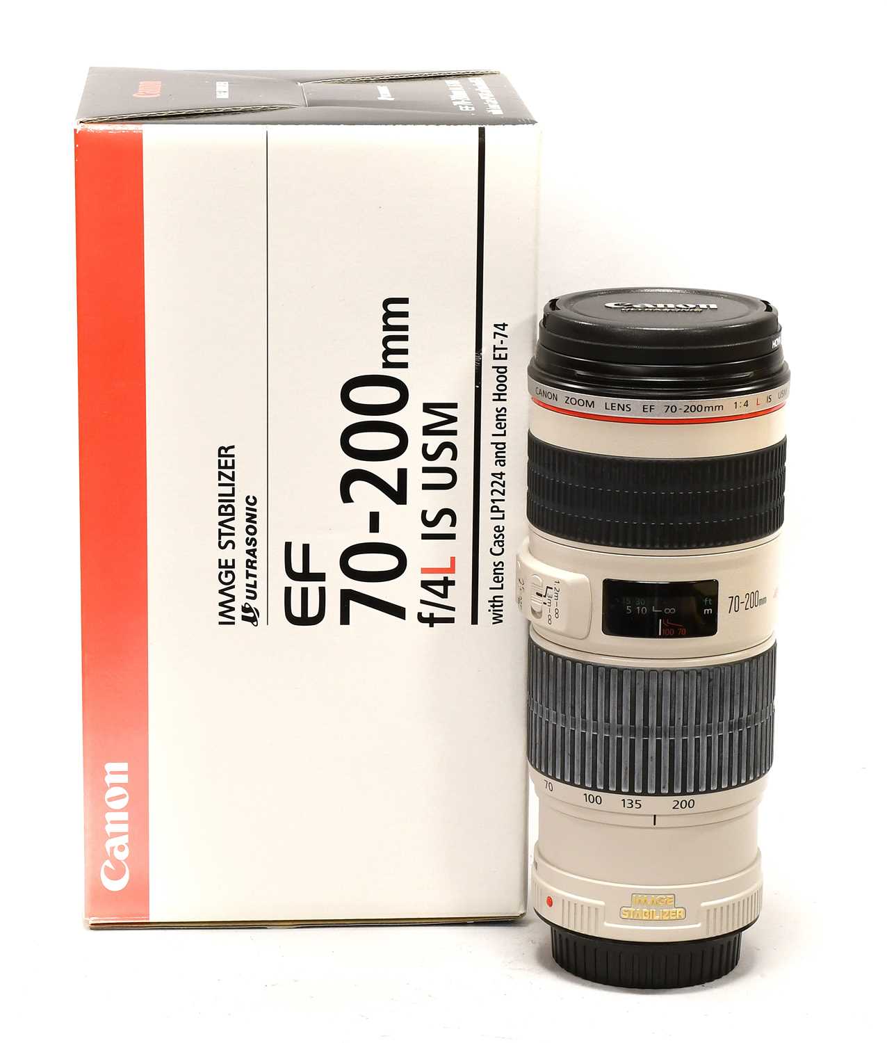 Lot 145 - Canon EF f4L 70-200mm IS USM Lens