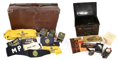 Lot 188 - A Quantity of ARP and Civil Defence Artefacts,...