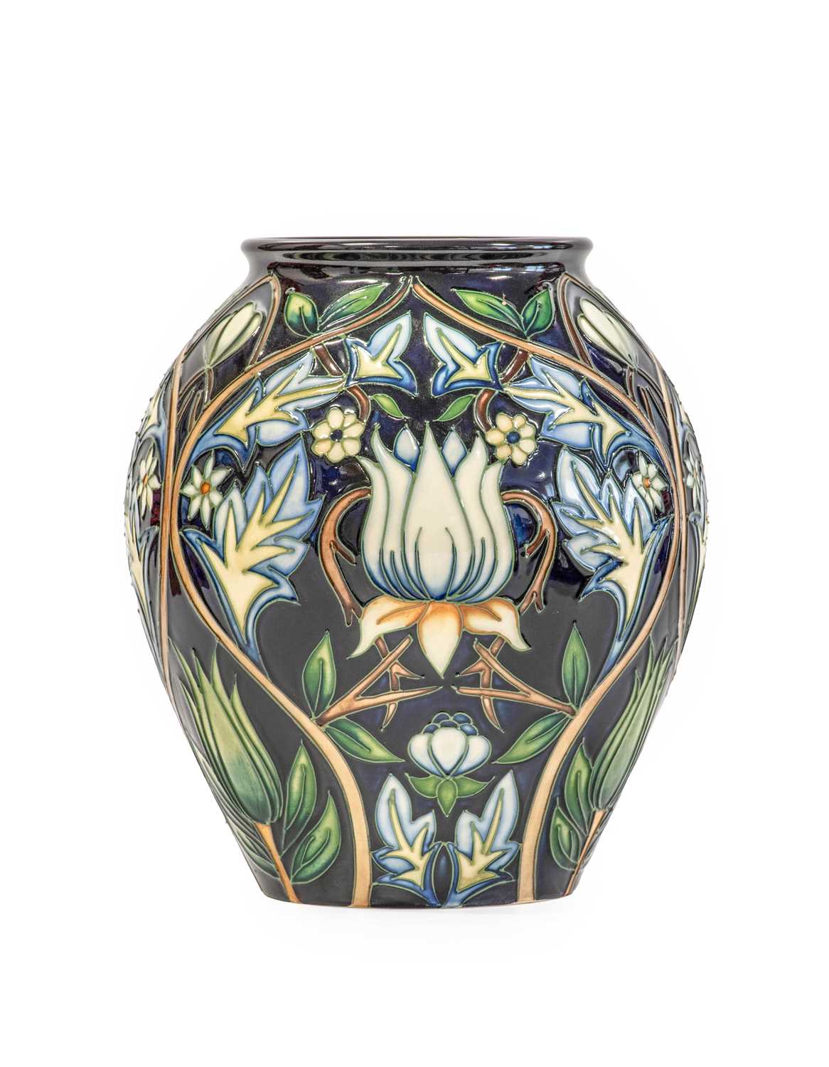 Lot 521 - Modern Moorcroft Pottery Tribute to William...