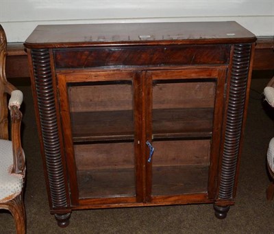 Lot 556 - Mahogany dwarf bookcase