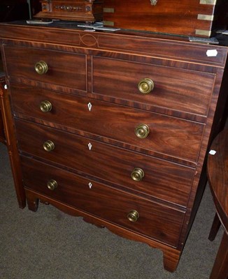 Lot 557 - Regency mahogany chest