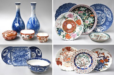 Lot 309 - A Collection of Assorted Japanese Porcelain,...