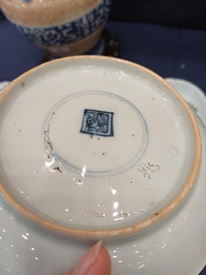 Lot 30 - A Pair of Chinese Porcelain Saucers, 18th...