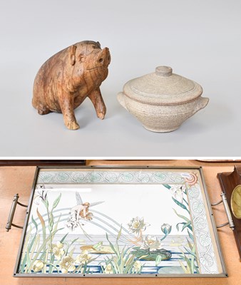 Lot 201 - A Leach Pottery Stoneware Bowl and Cover,...
