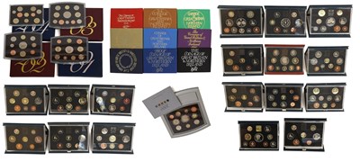 Lot 401 - 31x UK Proof Sets, comprising; 1972, 1973,...