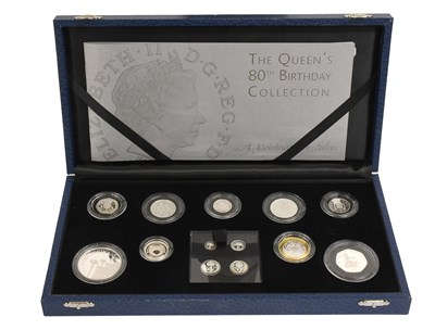 Lot 418 - Royal Mint, The Queen's 80th Birthday...