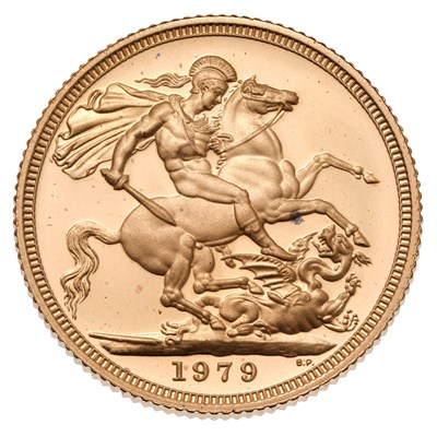 Lot 251 - Elizabeth II, Proof Sovereign 1979;...