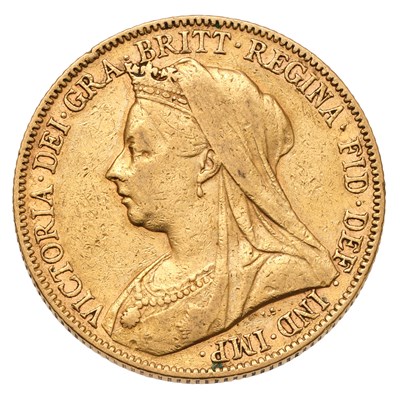 Lot 167 - Victoria, Sovereign 1899; near very fine