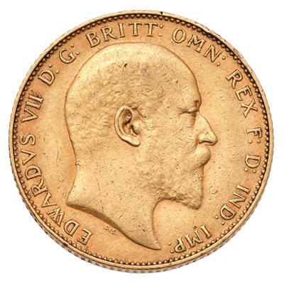 Lot 185 - Edward VII, Sovereign 1908; very fine