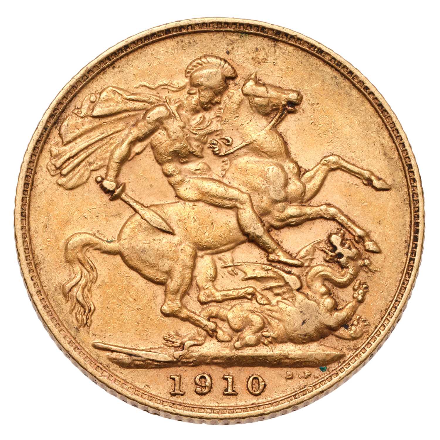 Lot 191 - Edward VII, Sovereign 1910; near very fine