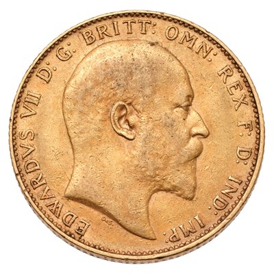Lot 191 - Edward VII, Sovereign 1910; near very fine