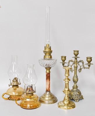 Lot 246 - Collection of Assorted Brassware, including...