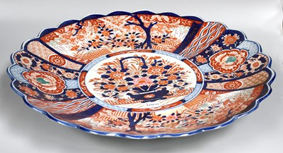 Lot 288 - A Japanese Porcelain Imari Charger,...