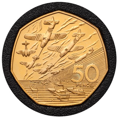 Lot 311 - Elizabeth II, Gold Proof Fifty Pence 1994,...