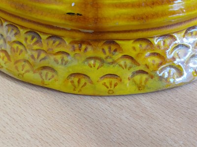 Lot 563 - A Burmantofts Quatre Lobed Plant Container,...