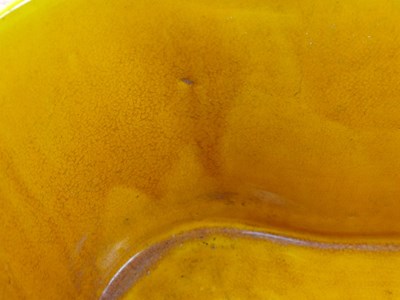 Lot 563 - A Burmantofts Quatre Lobed Plant Container,...