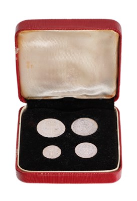 Lot 77 - George VI, Maundy Set 1937, 4 coin set...