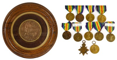 Lot 10 - A Memorial Plaque, awarded to WILLIAM...