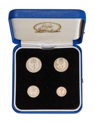 Lot 78 - George VI, Maundy Set 1944, 4 coin set...