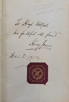 Lot 100 - Signed by Henry James. Vogüé (Le Vicomte E.-M....