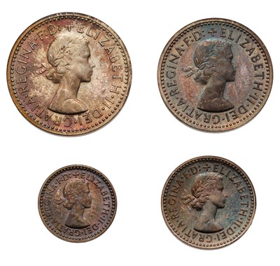 Lot 79 - Elizabeth II, Maundy Set 1959, 4 coin set...