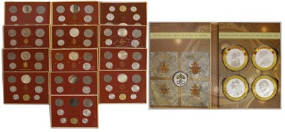 Lot 113 - Vatican City Specimen Coin Sets, to include;...