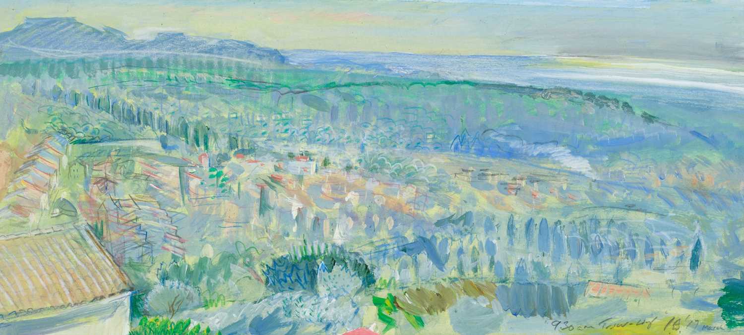 Lot 92 - Piers Browne (1949-2024) “9:30am 17 March”...