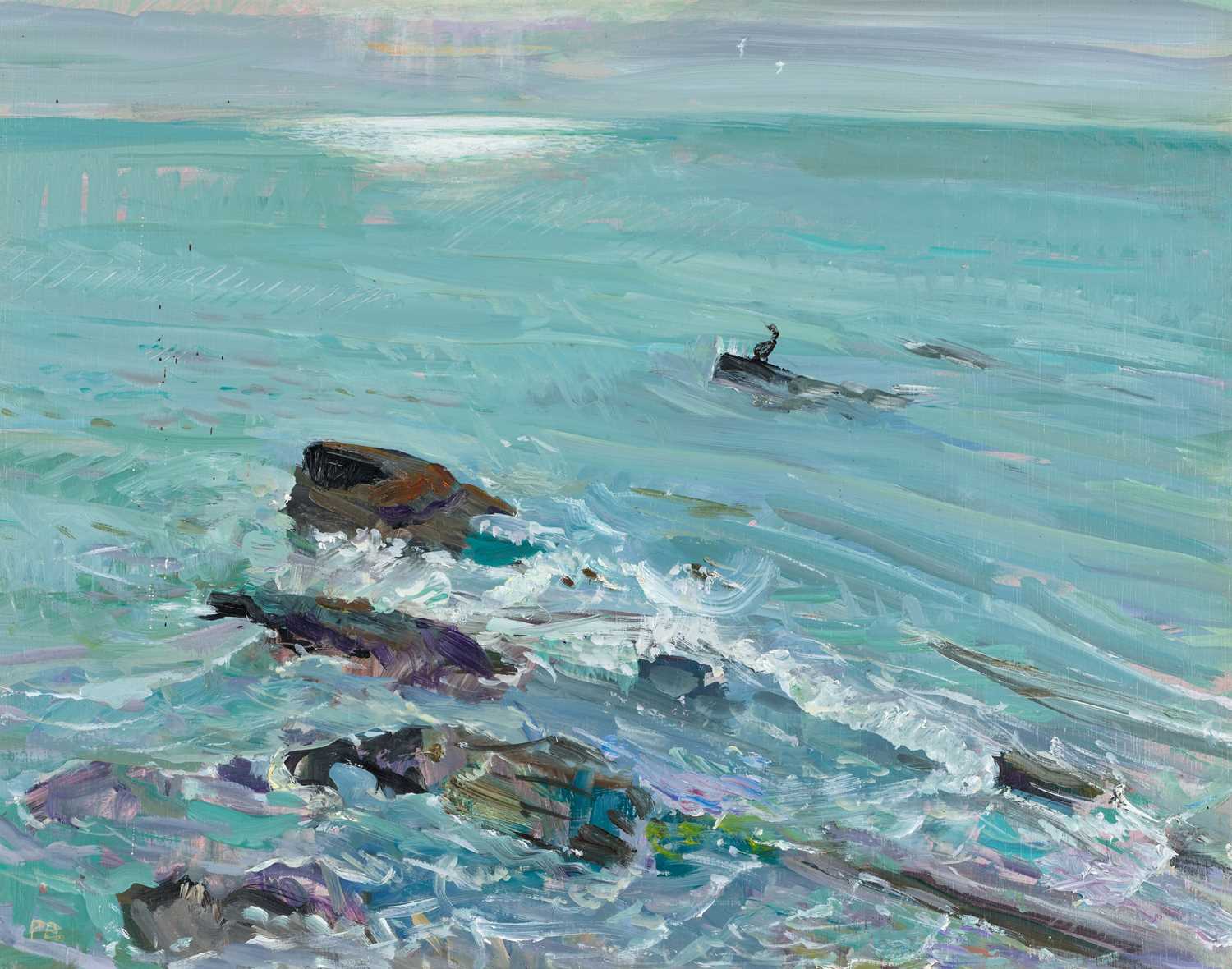 Lot 87 - Piers Browne (1949-2024) “Incoming Tide at...