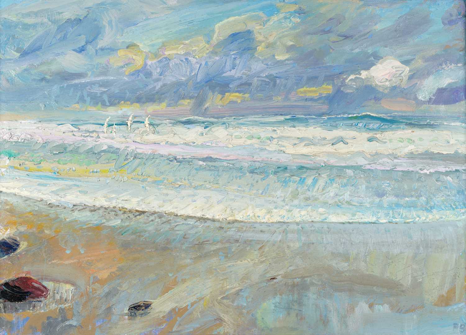 Lot 83 - Piers Browne (1949-2024) “Violent Storm at...