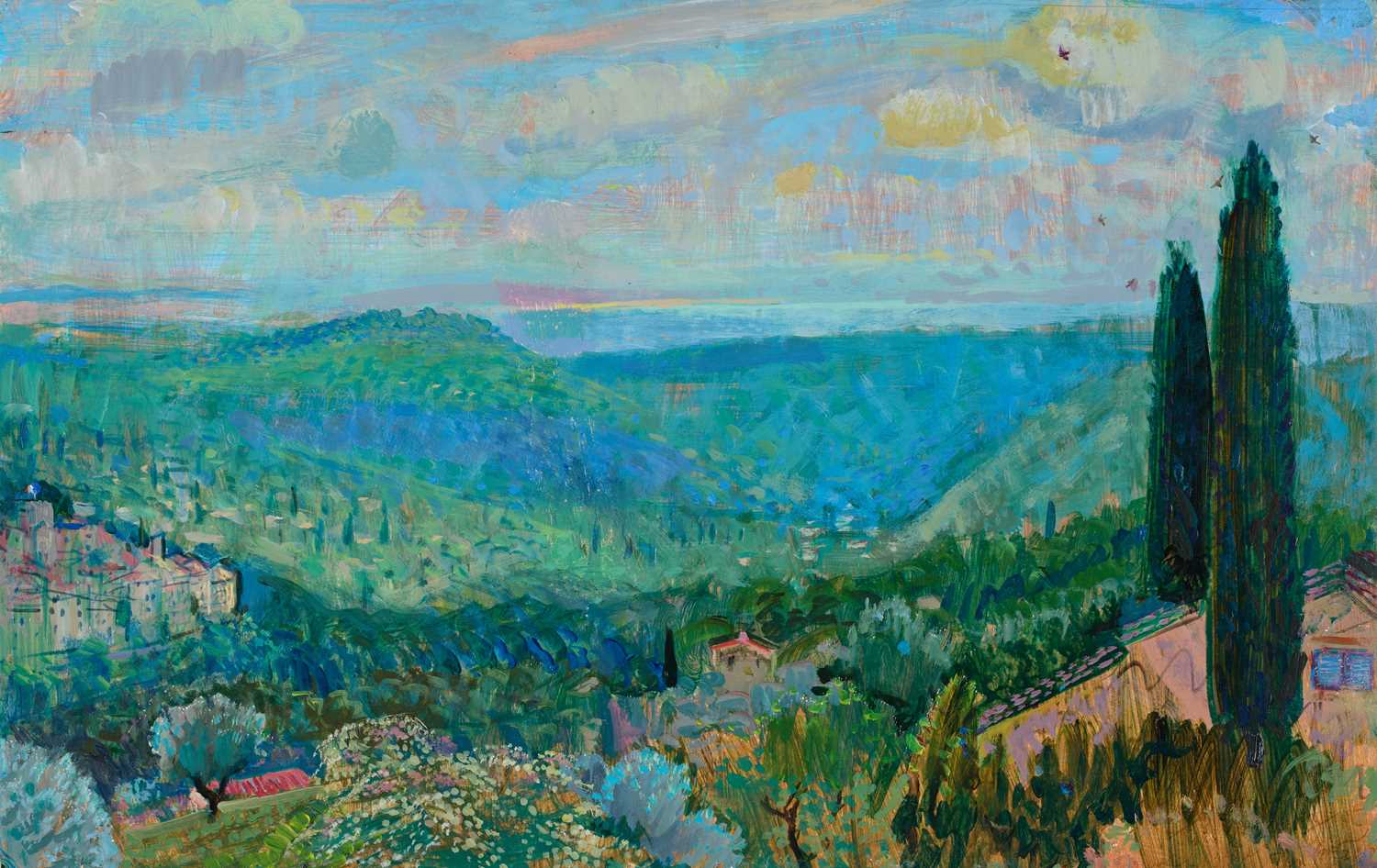 Lot 93 - Piers Browne (1949-2024) “The Pink Villa:...